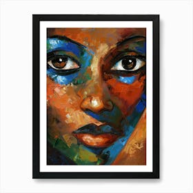 African Woman 140 Art Print