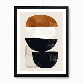 Wallaceburg Stone Park Bauhaus Minimalist Art Print