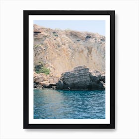 Ibiza Coast line // Ibiza Nature & Travel Photography Art Print