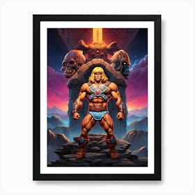 He -Man Master Of The Universe Art Print