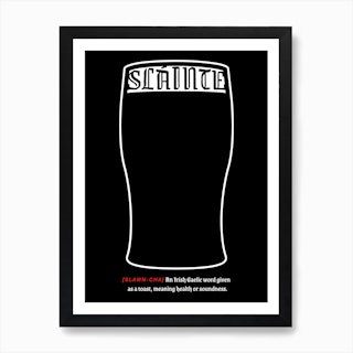 Stout Guinness Glass Art Art Board Print for Sale by woollymm