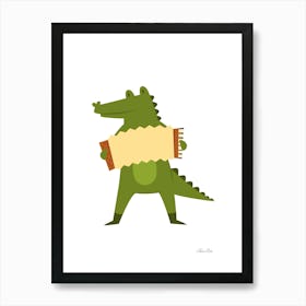 Prints, posters, nursery, children's rooms. Fun, musical, hunting, sports, and guitar animals add fun and decorate the place.2 Art Print