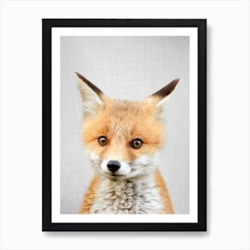 Baby Fox Art Print