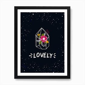 Lovely Night Sky Art Print