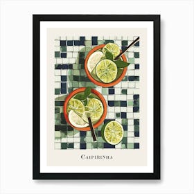 Caipirinha Tile Poster 1 Art Print