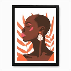 Afro-American Woman 31 Art Print