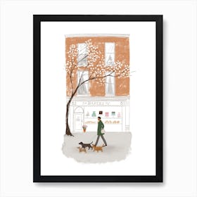 London Bakery Art Print