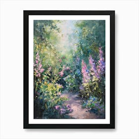  Floral Garden Wild Bloom 1 Art Print