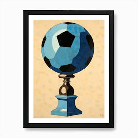 Soccer Ball 1 Art Print