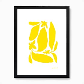 Spring Yellow Flowers 6 Art Print