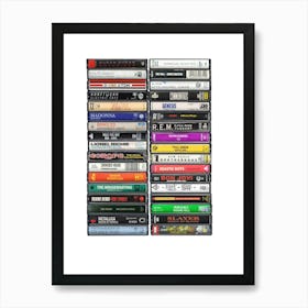 1986 Music - Cassette Print - Born in '86 Art Print