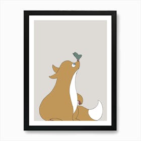 Kidsroom Art Fox_2012070 Art Print