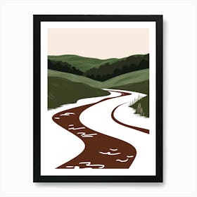 Road To Nowhere 16 Art Print