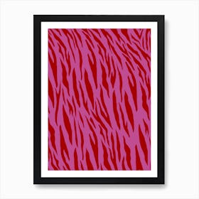 Zebra Print 3 Art Print