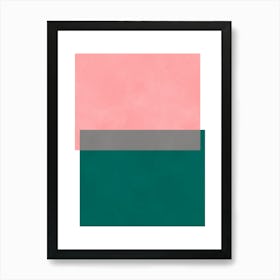 Modern and conceptual geometric 5 Art Print