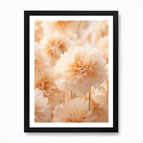 Boho Dried Flowers Marigold 5 Art Print