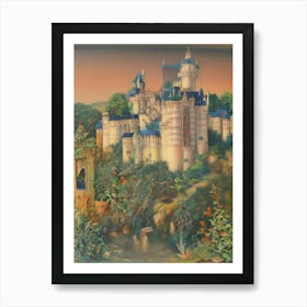 Disney Castle 3 Art Print