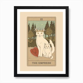 The Empress   Cats Tarot Affiche