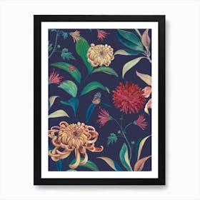 Flower Garden Art Print