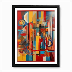 Abstract Painting 807 Art Print