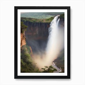 Kalandula Falls, Angola Realistic Photograph (2) Art Print