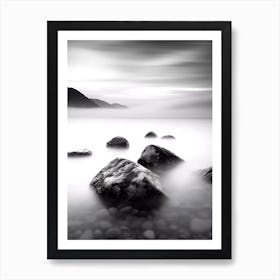 Rocks In The Water ii Art Print