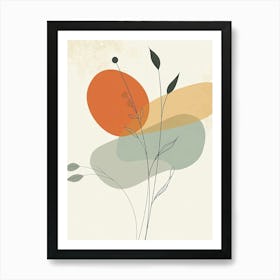 Abstract Flower 36 Art Print