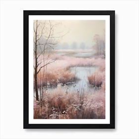 Dreamy Winter Painting Everglades National Park United States 4 Art Print