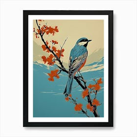 Bird On A Branch 1 Art Print