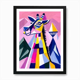 Giraffe 79 Art Print