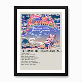 Return Of The Dream Canteen By Red Hot Chili Peppers Poster Decor 1 Art Print