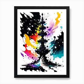 Splatter Painting 7 Art Print