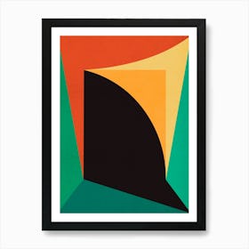 Contemporary modern geometry 17 Art Print