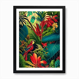 Tropical Paradise  5botanical Art Print