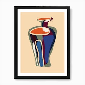 Abstract Vase Art Print