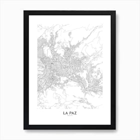 La Paz Art Print