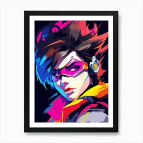 Overwatch Character 1 Art Print