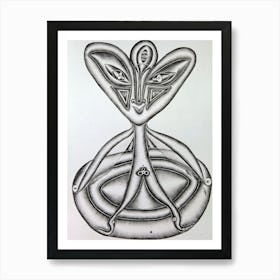 Three-Eyed Art Print