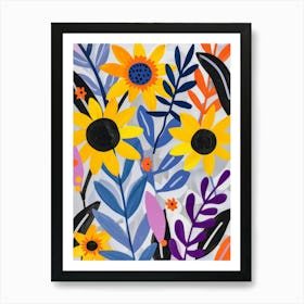 Sunflowers 105 Art Print