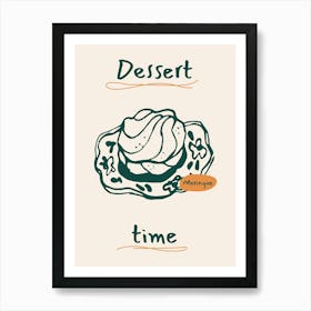 Dessert Time Art Print