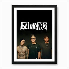 Blink 182 7 Art Print