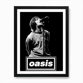 liam gallagher oasis britpop music band 26 Art Print