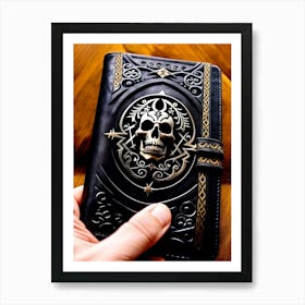 Skull Journal 1 Art Print