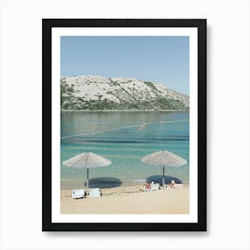 Vitamin Sea - Rab Island, Croatia Travel Photography - Beach Photograph - Summer Photographs Art Print