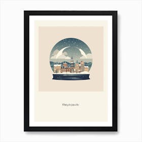 Reykjavik Iceland 2 Snowglobe Poster Art Print