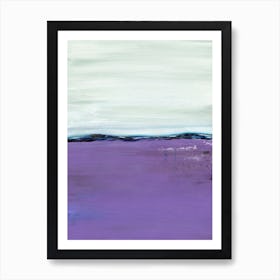 Purple Surge Art Print