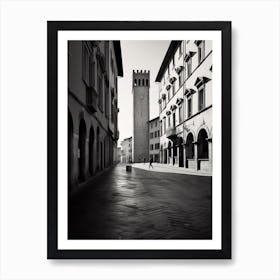 Arezzo, Italy,  Black And White Analogue Photography  2 Art Print