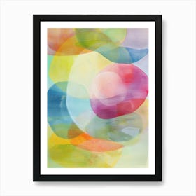 Abstract Watercolor Painting 57 Art Print