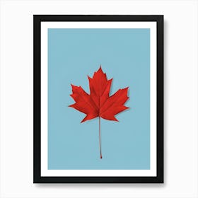 Canadian Maple Leaf Art Print