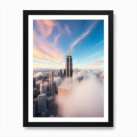 Cityscape Dreams 1 Art Print